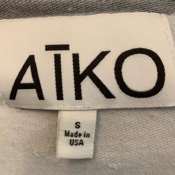 Aīko sleeveless striped open cardigan - Picture 7 of 7